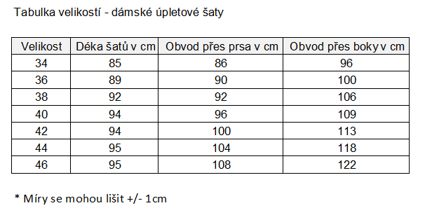 úpletové dámské šaty s kapsami